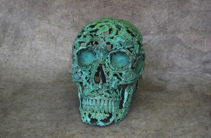 Alain Bellino - skull