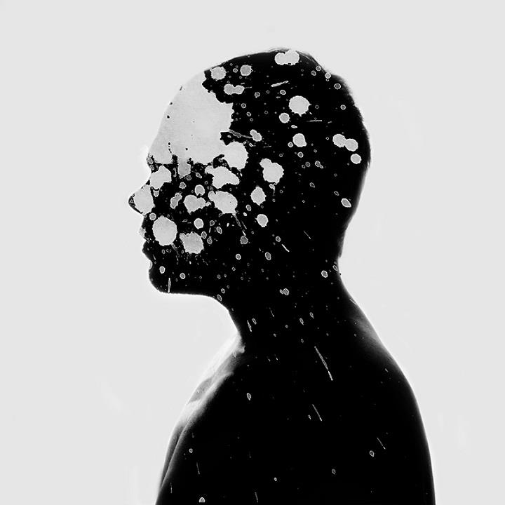 Alexandre Bordereau - black and white profile