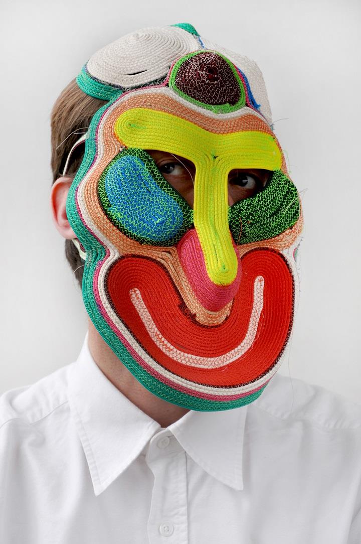Bertjan Pot - rope mask art