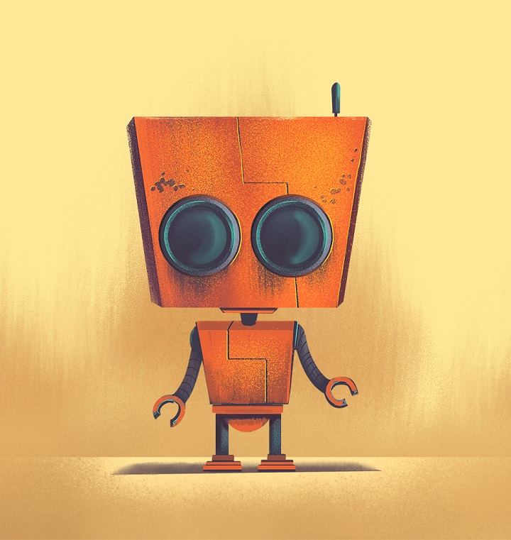 Brian Miller - a robot