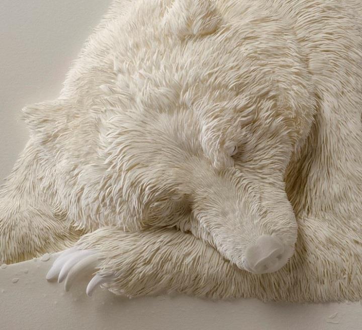 Calvin Nicholls - Incredibly Detailed 3D Paper Sculptures