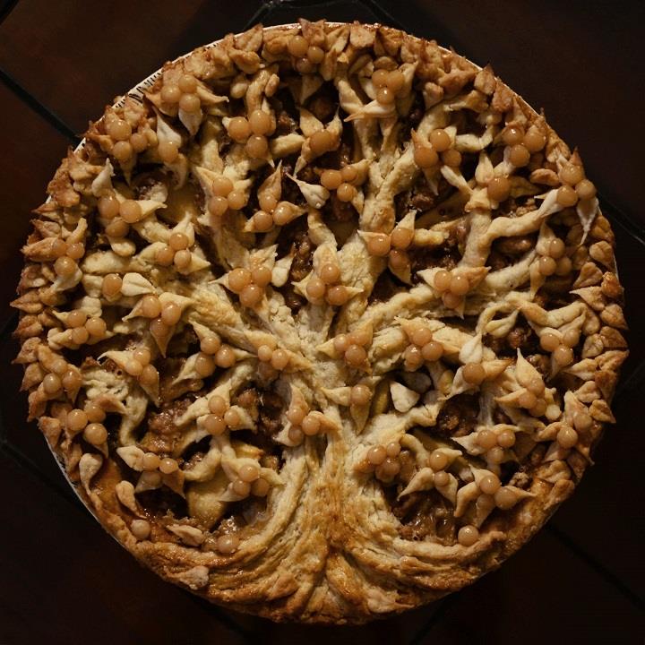 Christine McConnell - tree apple pie