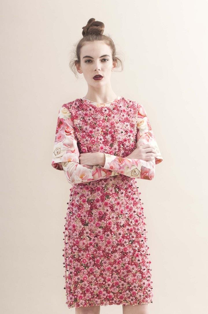 Claire Huish - floral dress