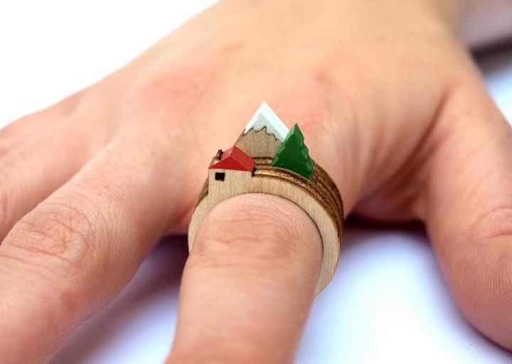 Landscape Rings by Clive Roddy