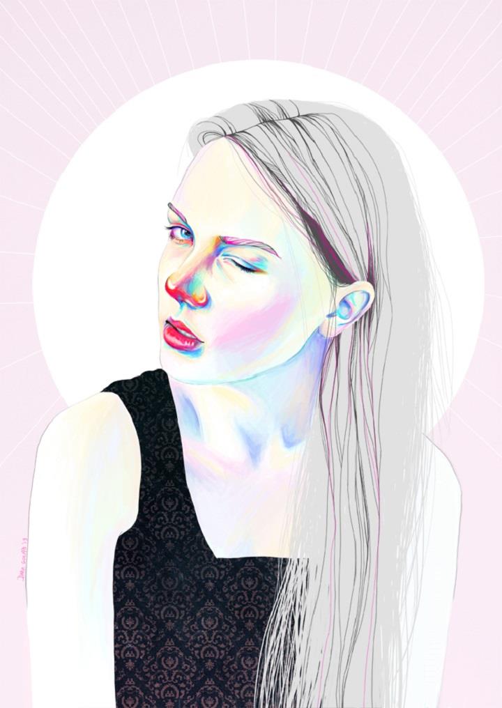 Daria Golab - girl digital art