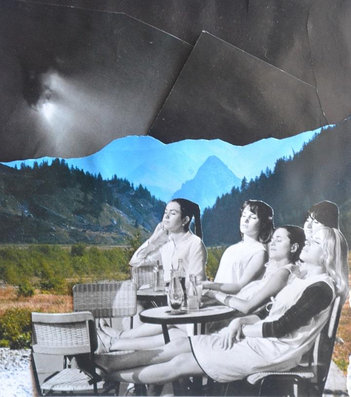 Djuno Tomsni - collage artist