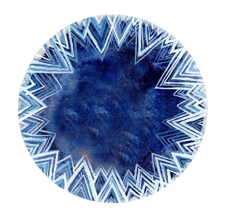 Elisa Mahan - blue ice art
