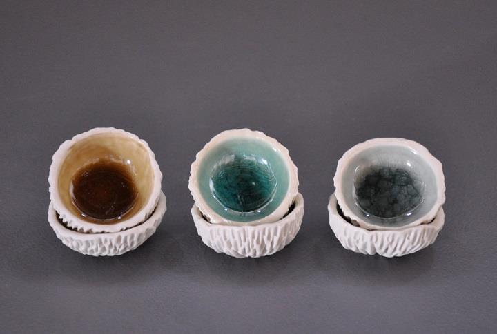 Heather Knight - three ceramic bowls