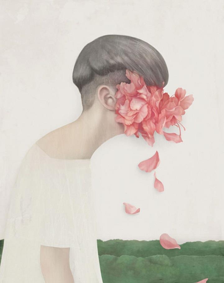 Hsiao Ron Cheng - flower tears