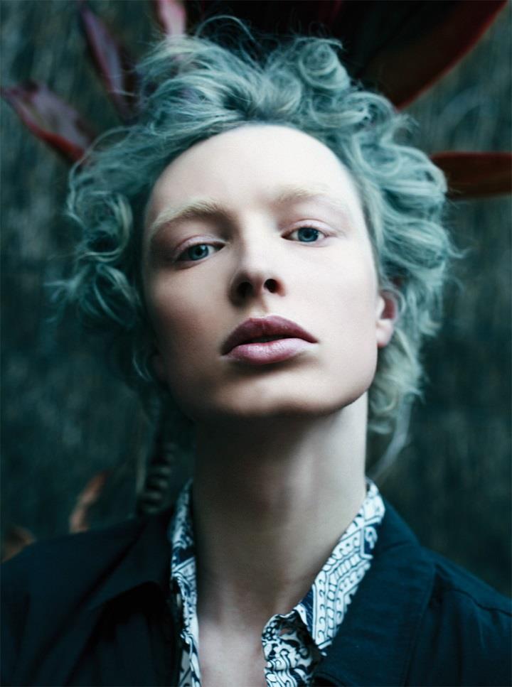 Jessica Klingelfuss - blue hair