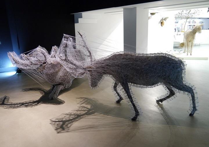 Julien Salaud - deer sculpture