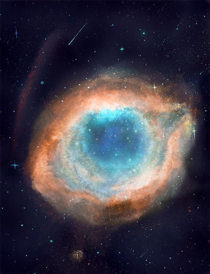 Karina Eibatova - helix nebula