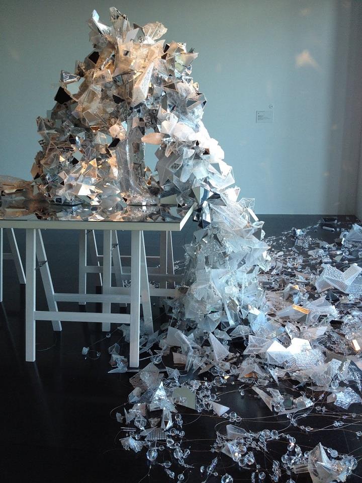 Lee Bul - crystal installation