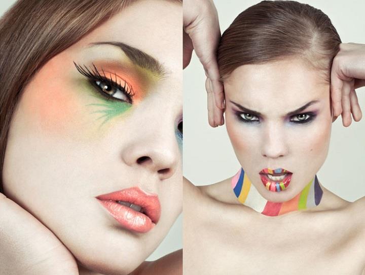 Lucie Eleanor - colorful lips