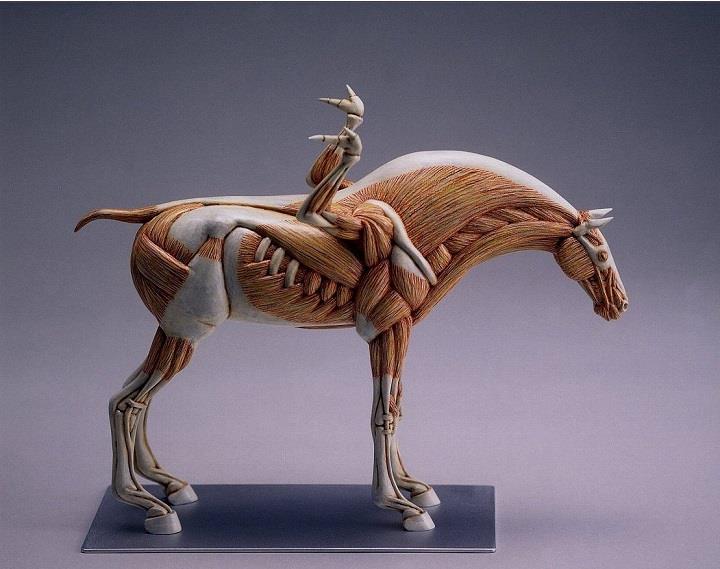 Masao Kinoshita - Anatomical Sculptures of Mythical Creatures