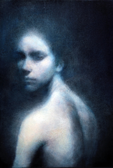 Maya Kulenovic Portrait Painting 2