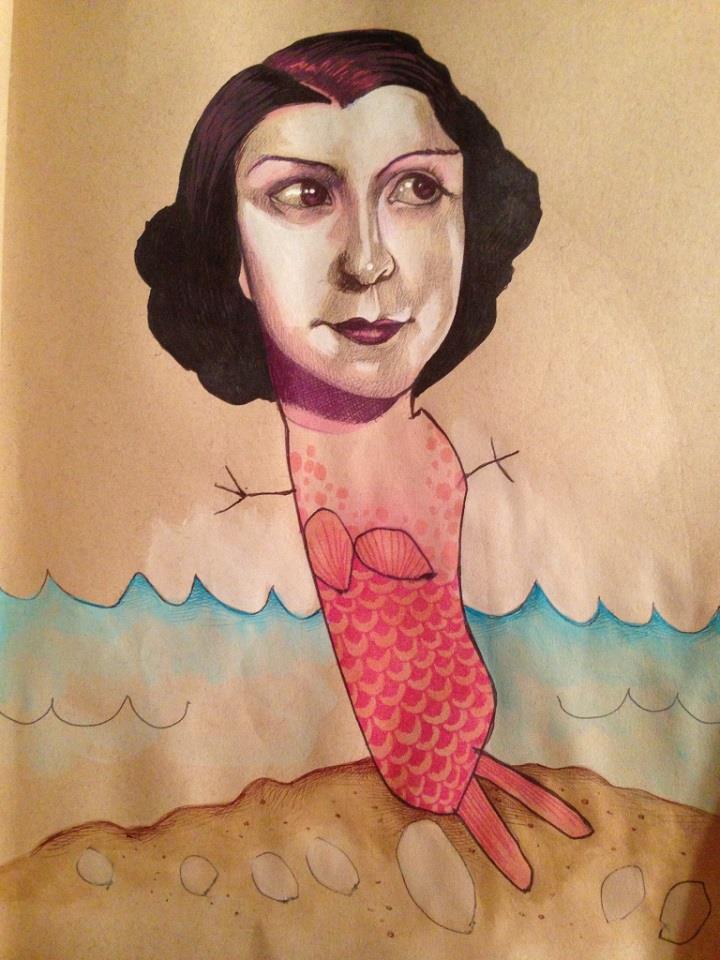 Mica Angela Hendricks - mermaid