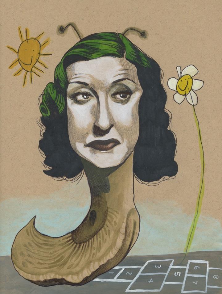 Mica Angela Hendricks - snail woman