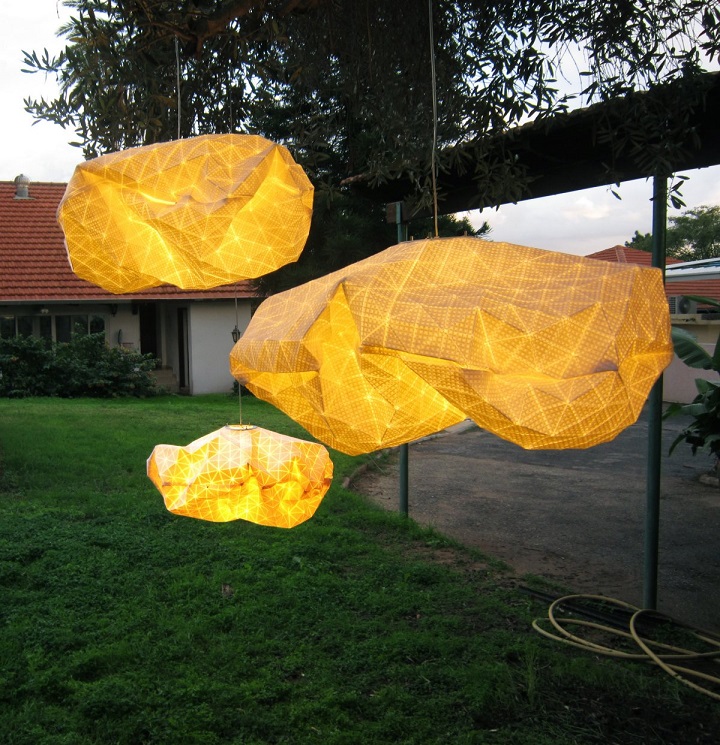 Mika Barr - cloud lamps