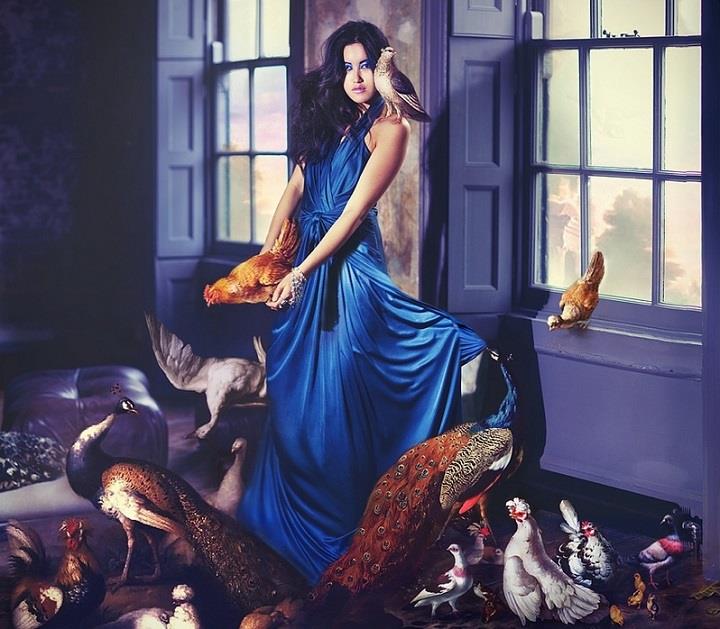 Miss Aniela - frock and fowl