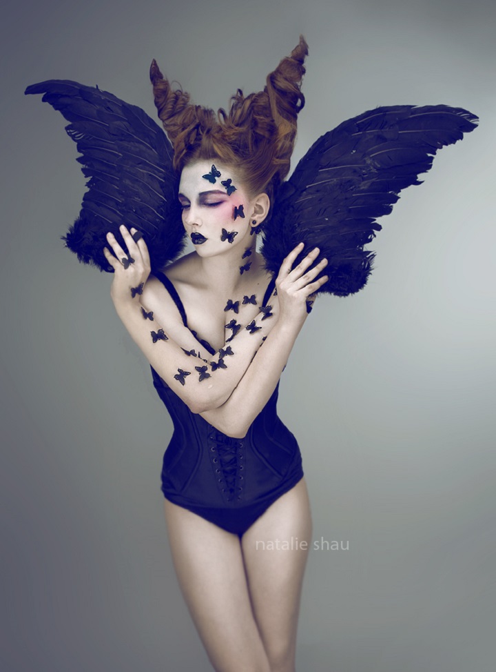 Natalie Shau - black wings