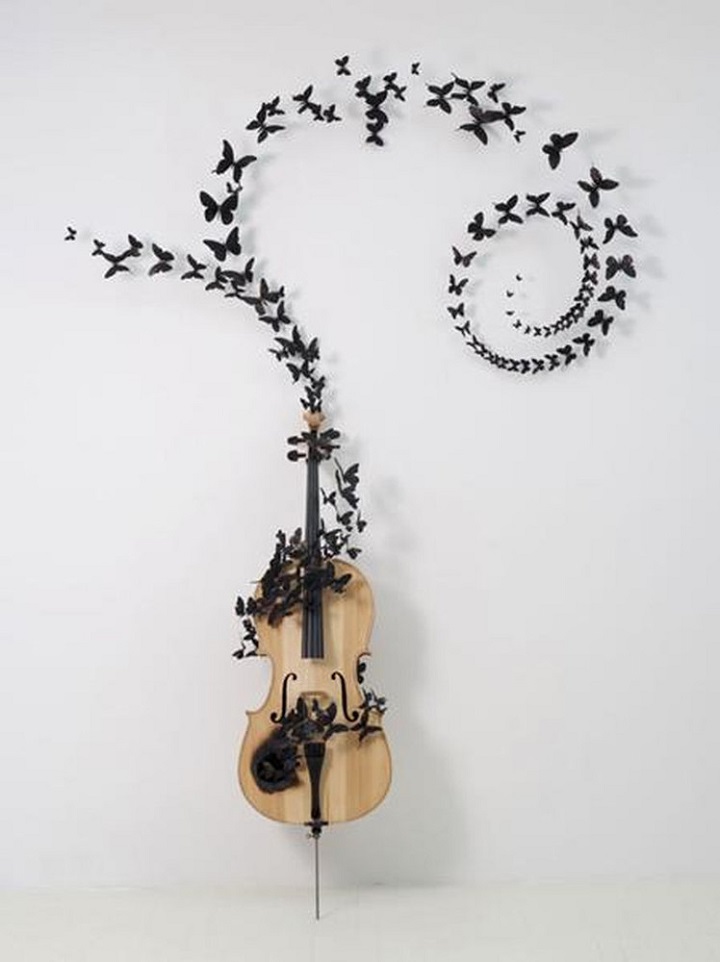 Paul Villinski - chello black butterflies