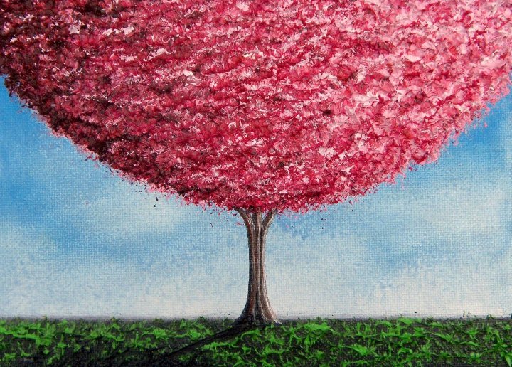 Rachel Bingaman - pink tree