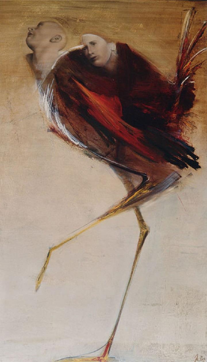 Richard Morin - human bird