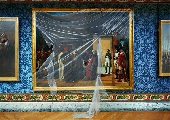 Robert Polidori - a painting in versailles