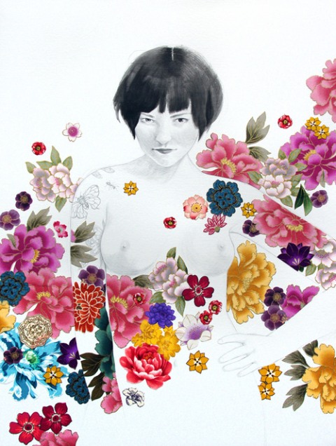Stasia Burrington - Intimately Floral Collages