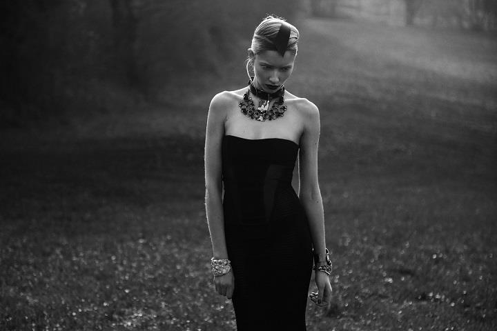 Thomas Babeau - black dress