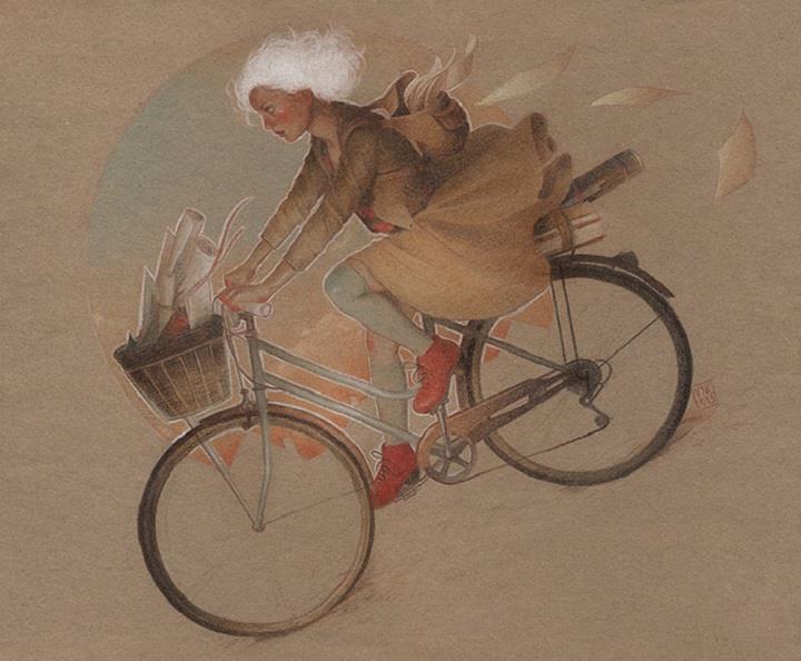 Vero Navarro - bicycle