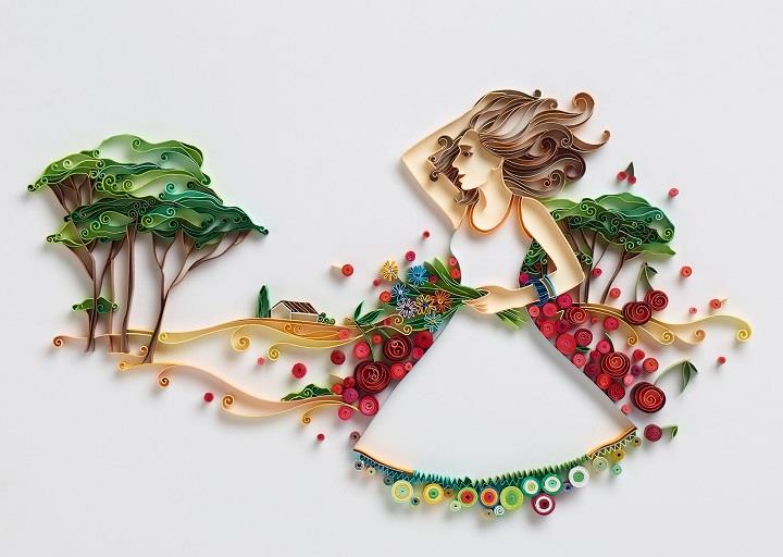 Yulia Brodskaya - Quilled Paper Art